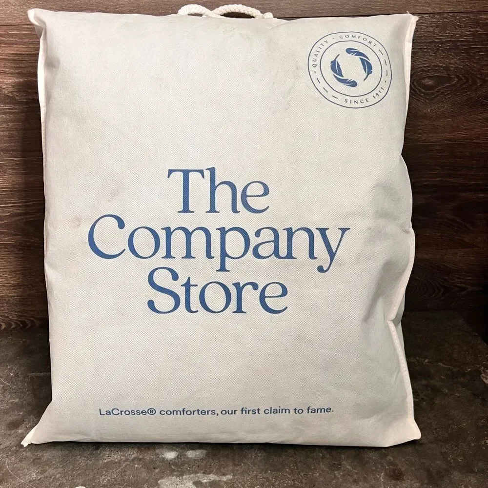 The Company Store LoftAIRE™ Down Alt Medium Comforter Sea Mist, Twin Size. New!